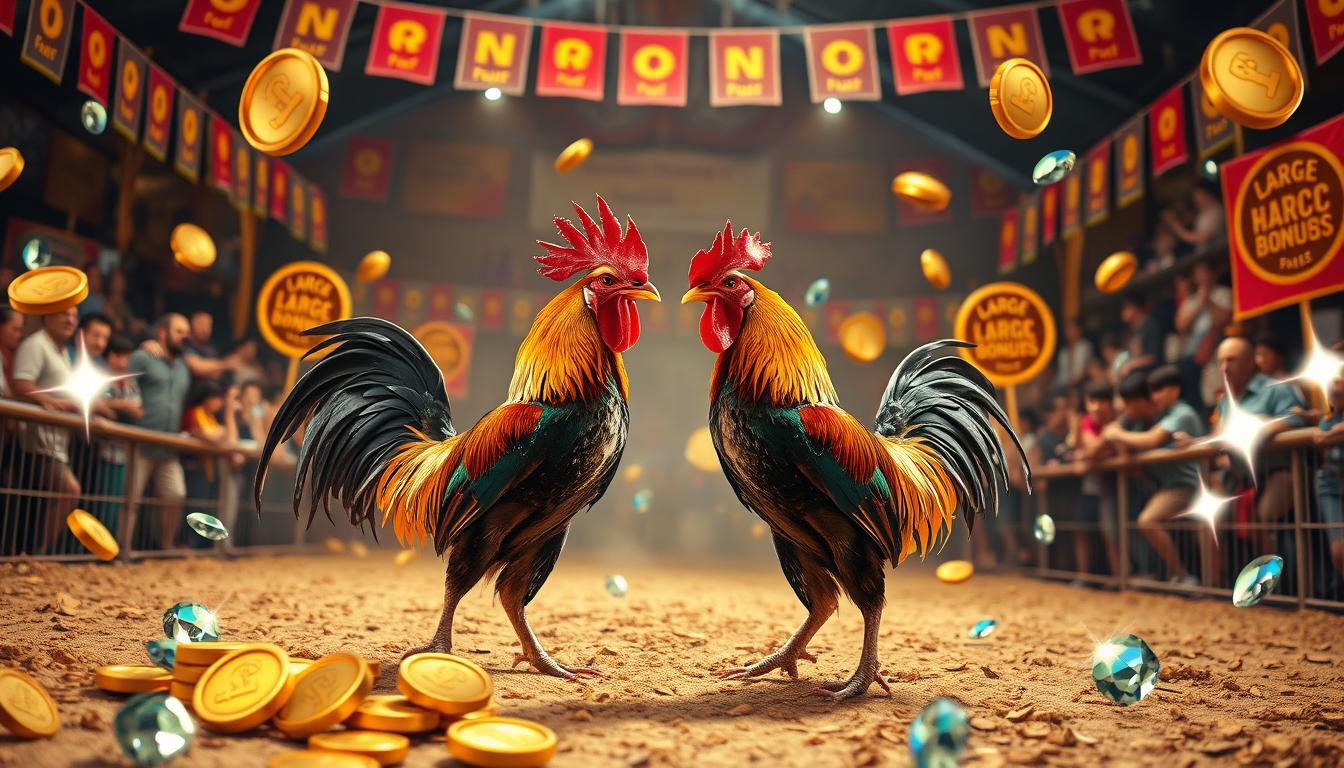 Menangkan Lebih di Situs Sabung Ayam Bonus Besar